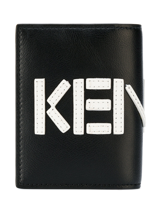 【KENZO】ロゴ フラップ財布