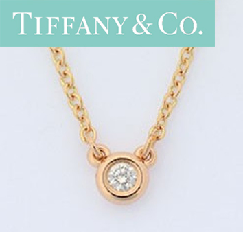 【Tiffany&Co.】 18Kローズゴールド ダイヤモンド ネックレス