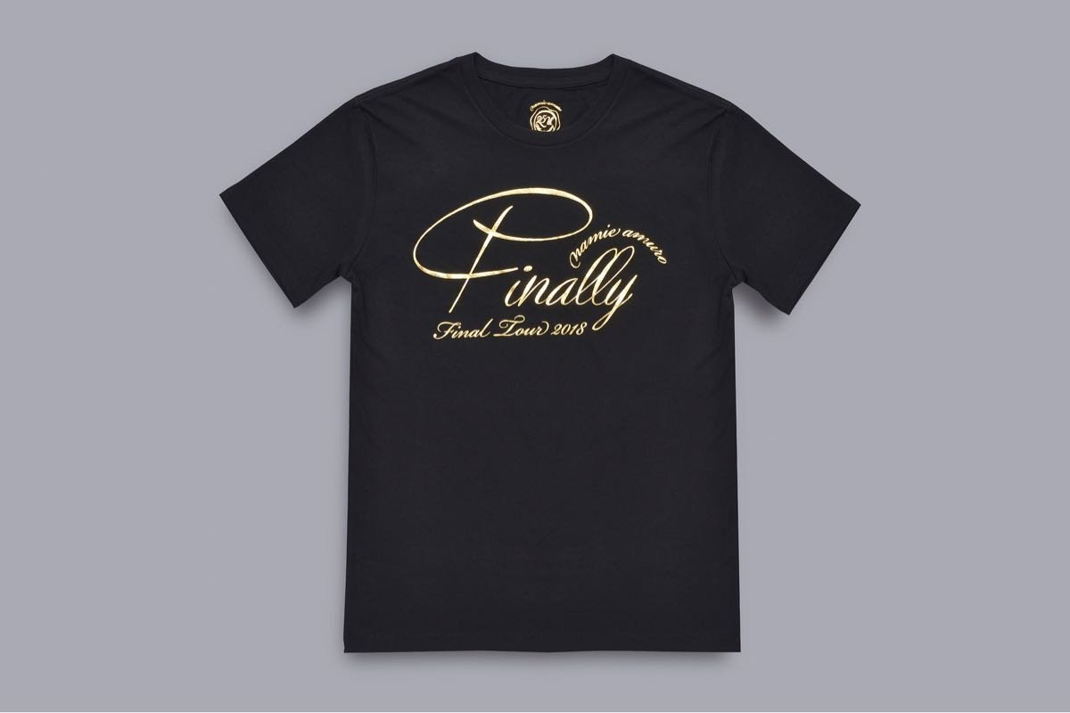 ページ 安室奈美恵 TシャツFinally ファンクラブ限定 - タレントグッズ