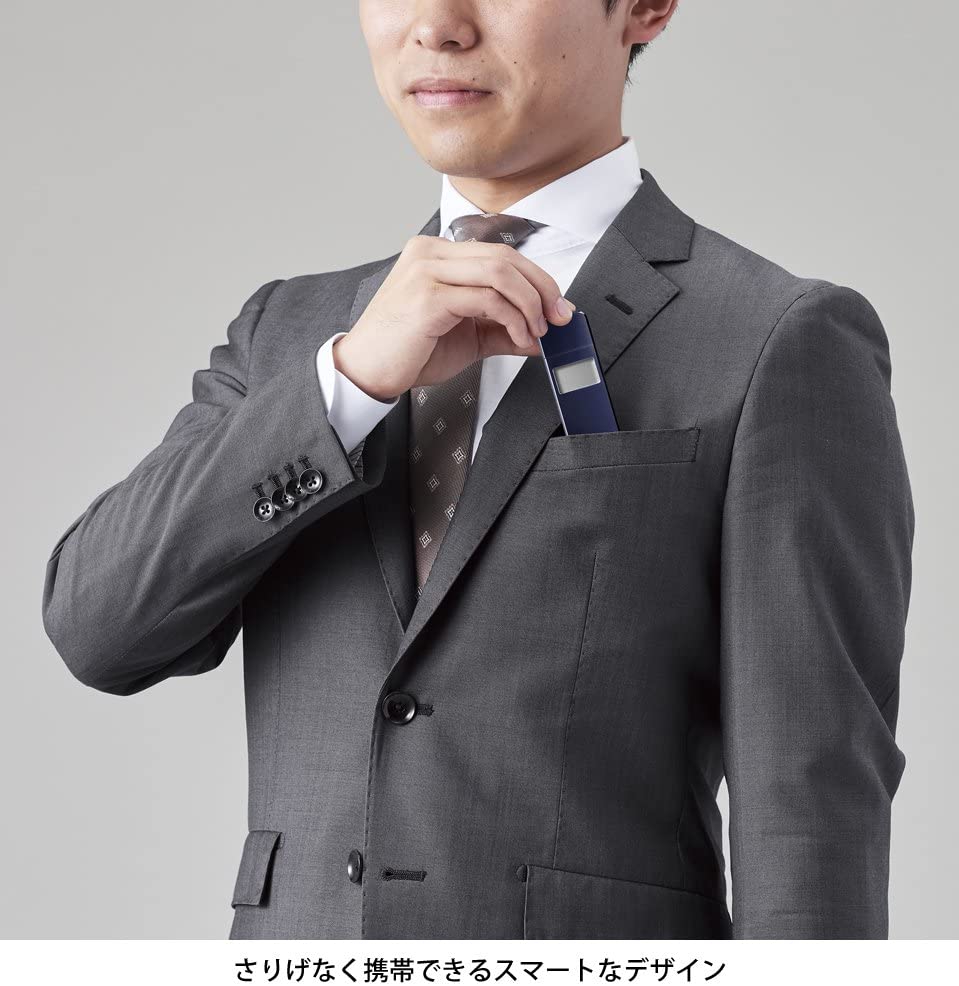 【タニタ】アルコールチェッカー ネイビー