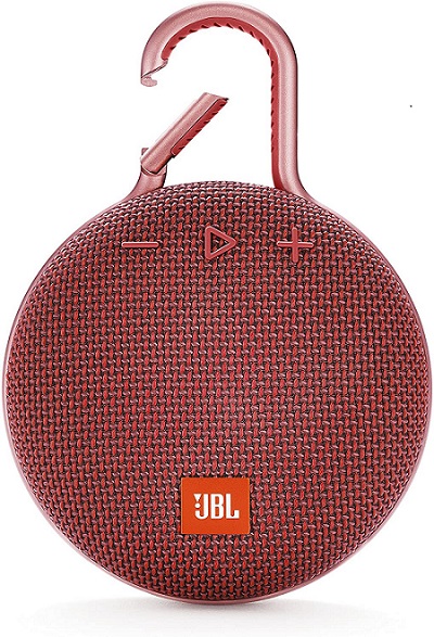 【JBL】CLIP3 Bluetoothスピーカー IPX7防水（レッド）