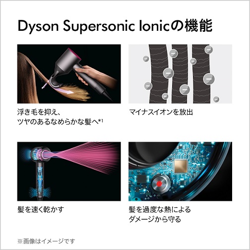 【Dyson】Supersonic Ionic ヘアドライヤー BL