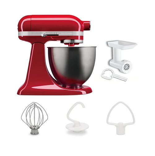 【キッチンエイド】KitchenAid 3.5QTスタンドミキサー+フードグラインダー