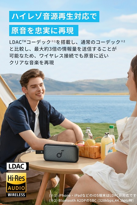 【Anker】Soundcore Motion 300 ハイレゾ音源再生