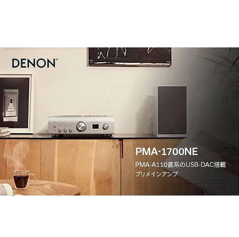 【デノン】PMA-A110直系のUSB-DAC搭載 プリメインアンプ SV