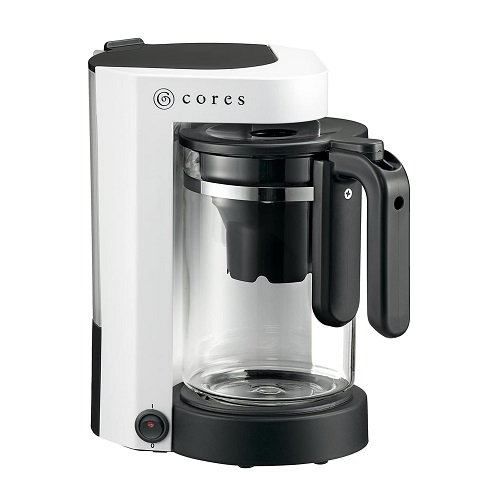 【‎cores】5カップコーヒーメーカー WH