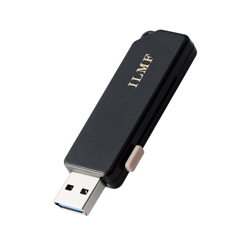 【エレコム】USBメモリ 32GB スライドシャッター式