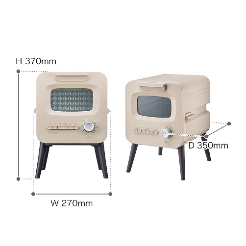 【récolte】スライドラックトースター Slide Rack Toaster WH