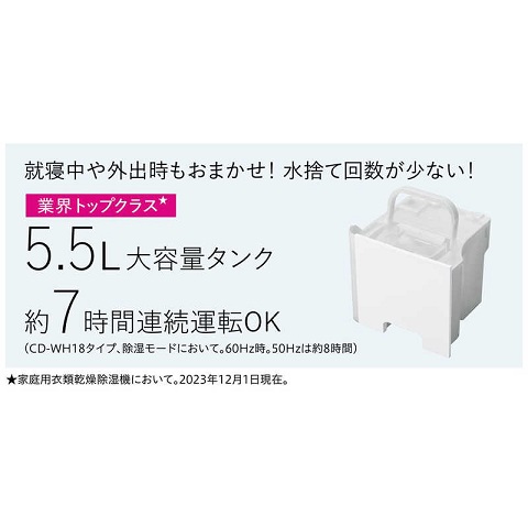 【コロナ】衣類乾燥除湿機 コンプレッサー方式 木造23畳まで