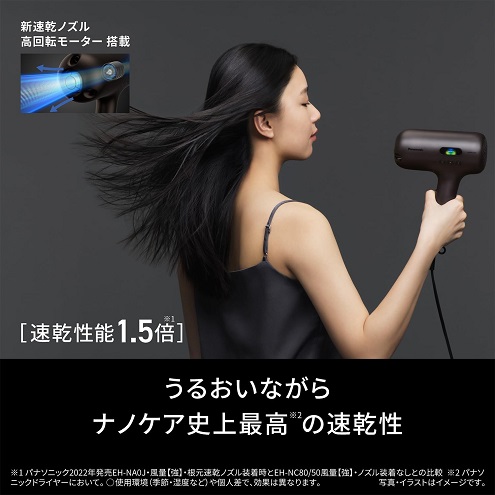 【Panasonic】高浸透ナノイー ナノケア ULTIMATE  4つのモード