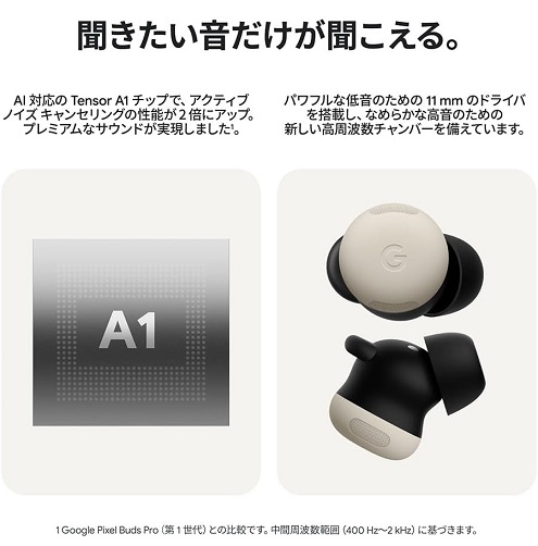 【Google】Pixel Buds Pro 2 ワイヤレス WH