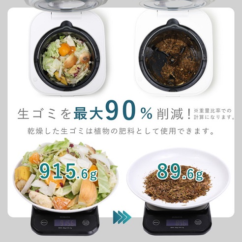 【QUADS】GYUTTO スマート生ごみ処理機