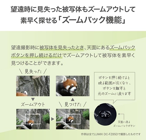 【Panasonic】コンパクトデジタルカメラ ルミックス 超望遠ズーム