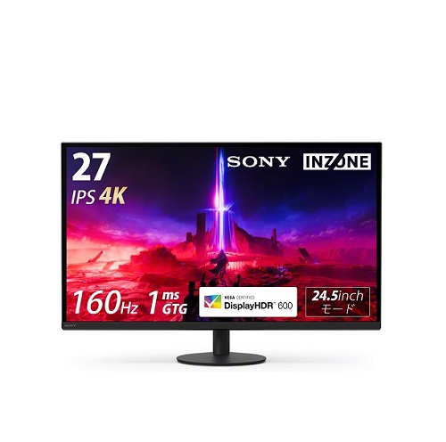 【SONY】ゲーミングモニター INZONE 4K IPS液晶パネル