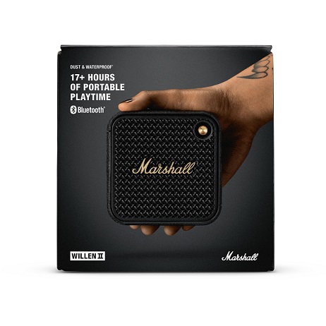 【Marshall】マーシャル ウィレン2 Bluetoothスピーカー 小型 BK