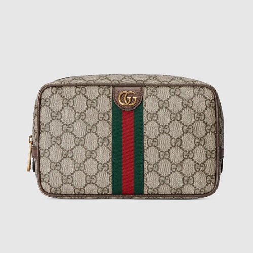 【GUCCI】ストライプ コスメティックケース