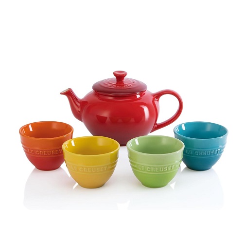 【Le Creuset】ティーセット レインボー 5点セット