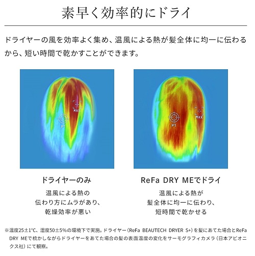 【ReFa】ドライミー 風を集めて、速く美しくドライ