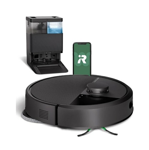 【‎iRobot】回転する２つのモップで丁寧に水拭き モップ洗浄まで全自動