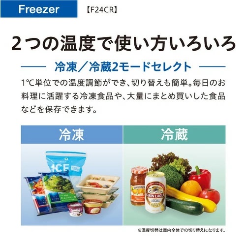 【AQUA】ファン式チェストフリーザー 冷凍庫 241L