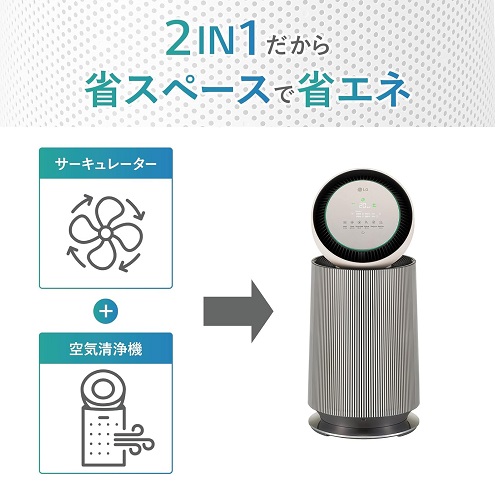 【LG】PuriCare Pet Gen2 360°ペットケア空気清浄機