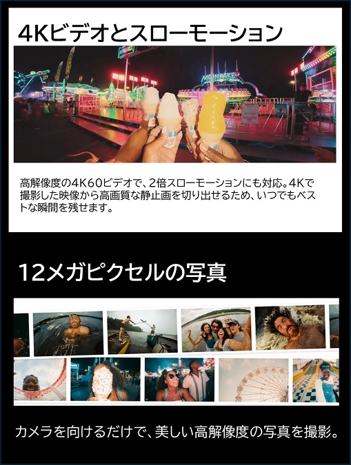 【GoPro】LIT HERO アクションカメラ 4K LEDライト内蔵