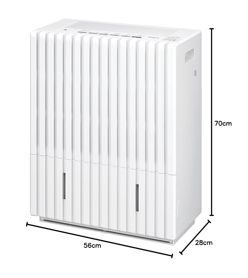 【Panasonic】ヒーターレス気化式加湿機 ナノイー搭載 ～64畳