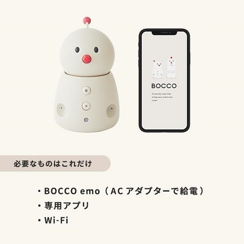 【ユカイ工学】BOCCO emo どこか懐かしい未来のファミリーロボット