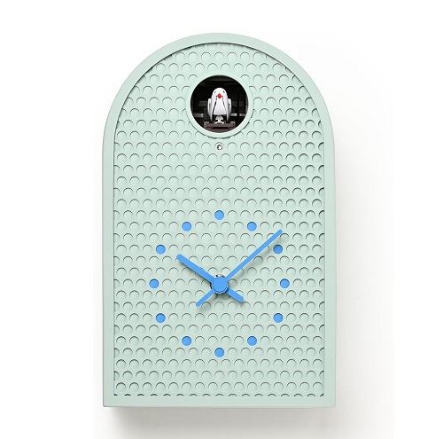 【レムノス】カッコー時計 アナログ クー ミントブルー COO