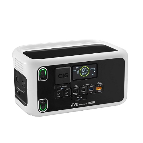 【JVCケンウッド】ポータブル電源 リン酸鉄 385Wh 防災 アウトドア