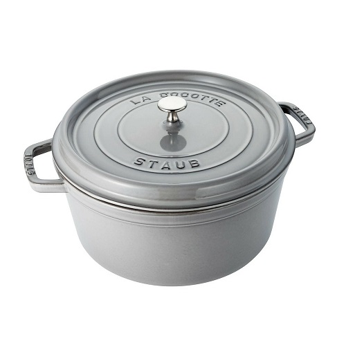【staub】ピコ・ココット ラウンド 30cm グレー