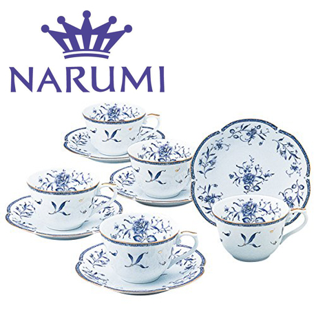 【NARUMI】カップ&ソーサー 5客
