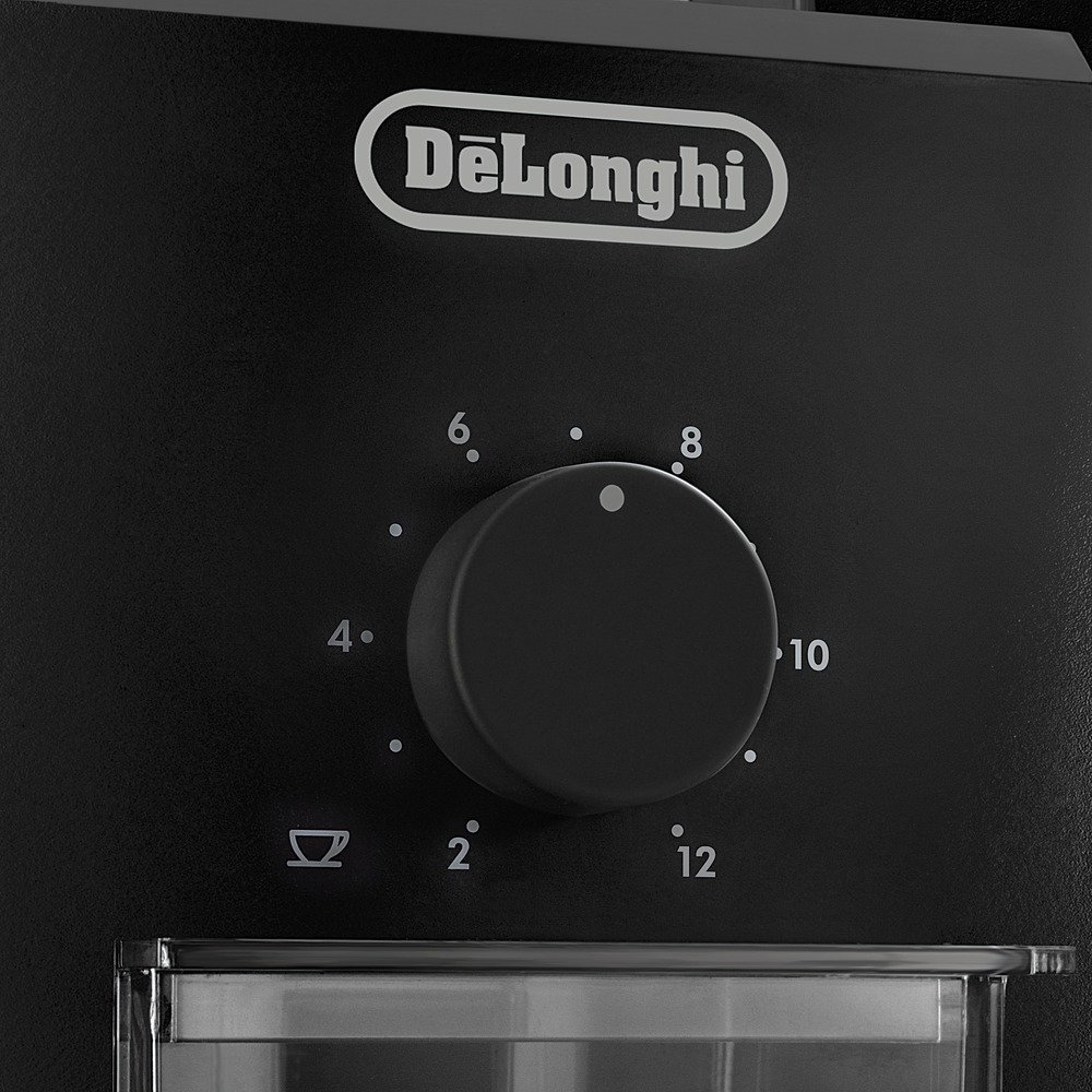DeLonghi うす式コーヒーグラインダー BK