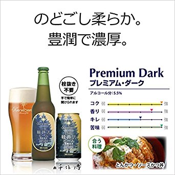 【THE軽井沢ビール】お試し3缶セット（プレミアムダーク、ダーク、高原の錦秋）350ml
