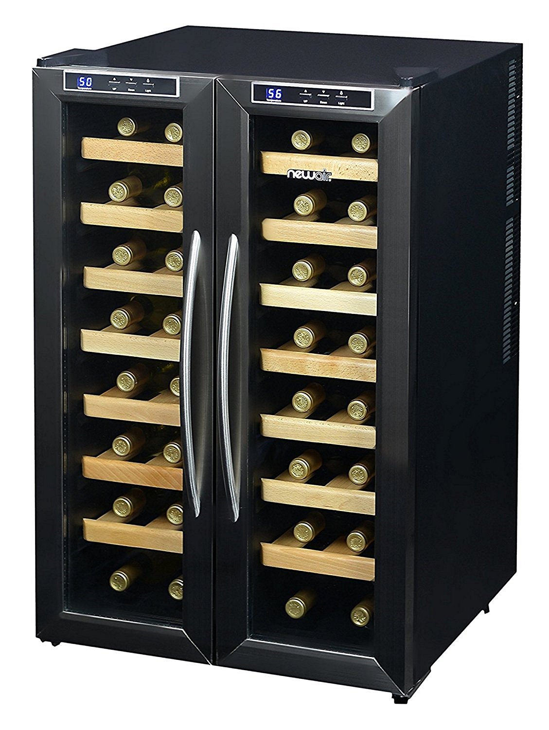 【NewAir】ワインクーラー ボトル32本 32 Bottle Dual Zone Thermoelectric Wine Refrigerator 