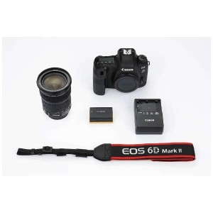 【canon】EOS 6D Mark II（WG）【EF24-105 IS STM レンズキット】／デジタル一眼レフカメラ